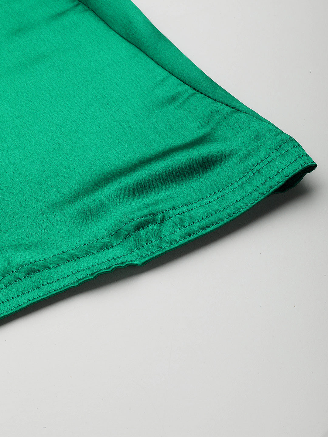 Women Saree Petticoat / Flared Shaper - Peacock Green