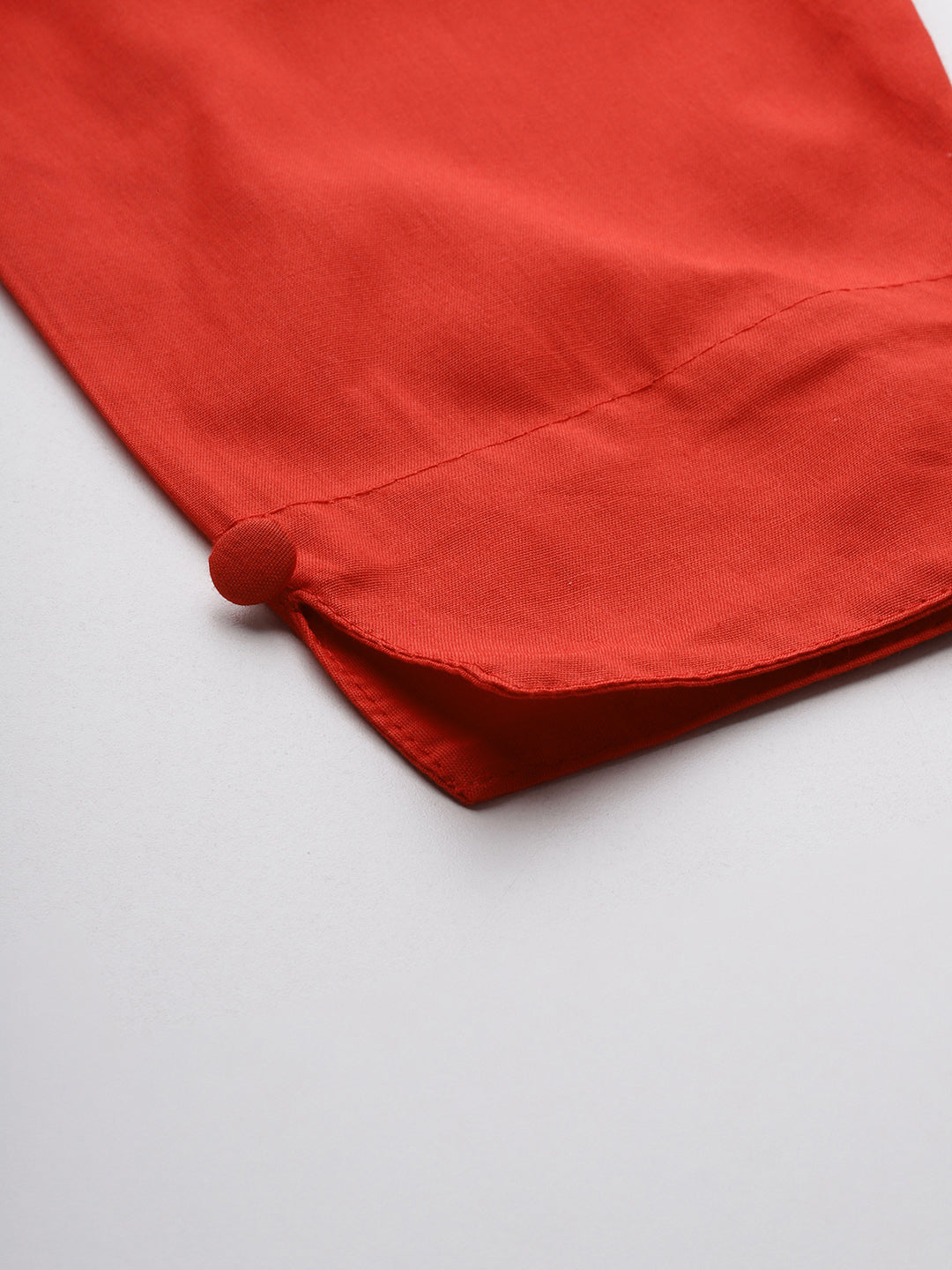 Women Pure Cotton Kurti Pant - Red
