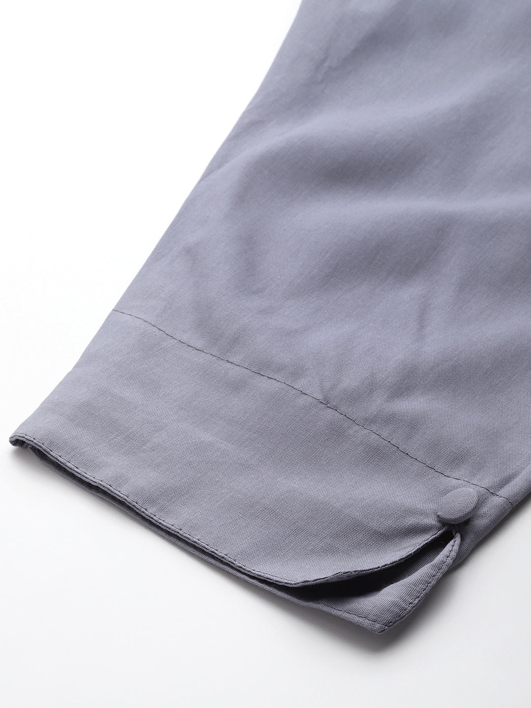 Women Pure Cotton Kurti Pant - Grey