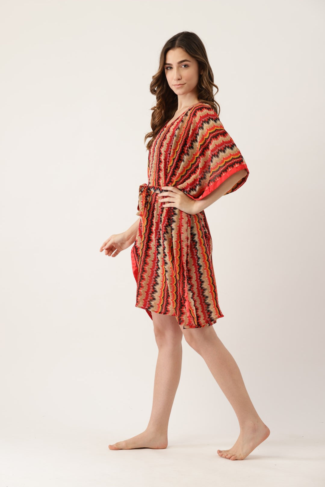 Printed Kaftan Nighty/Nightwear