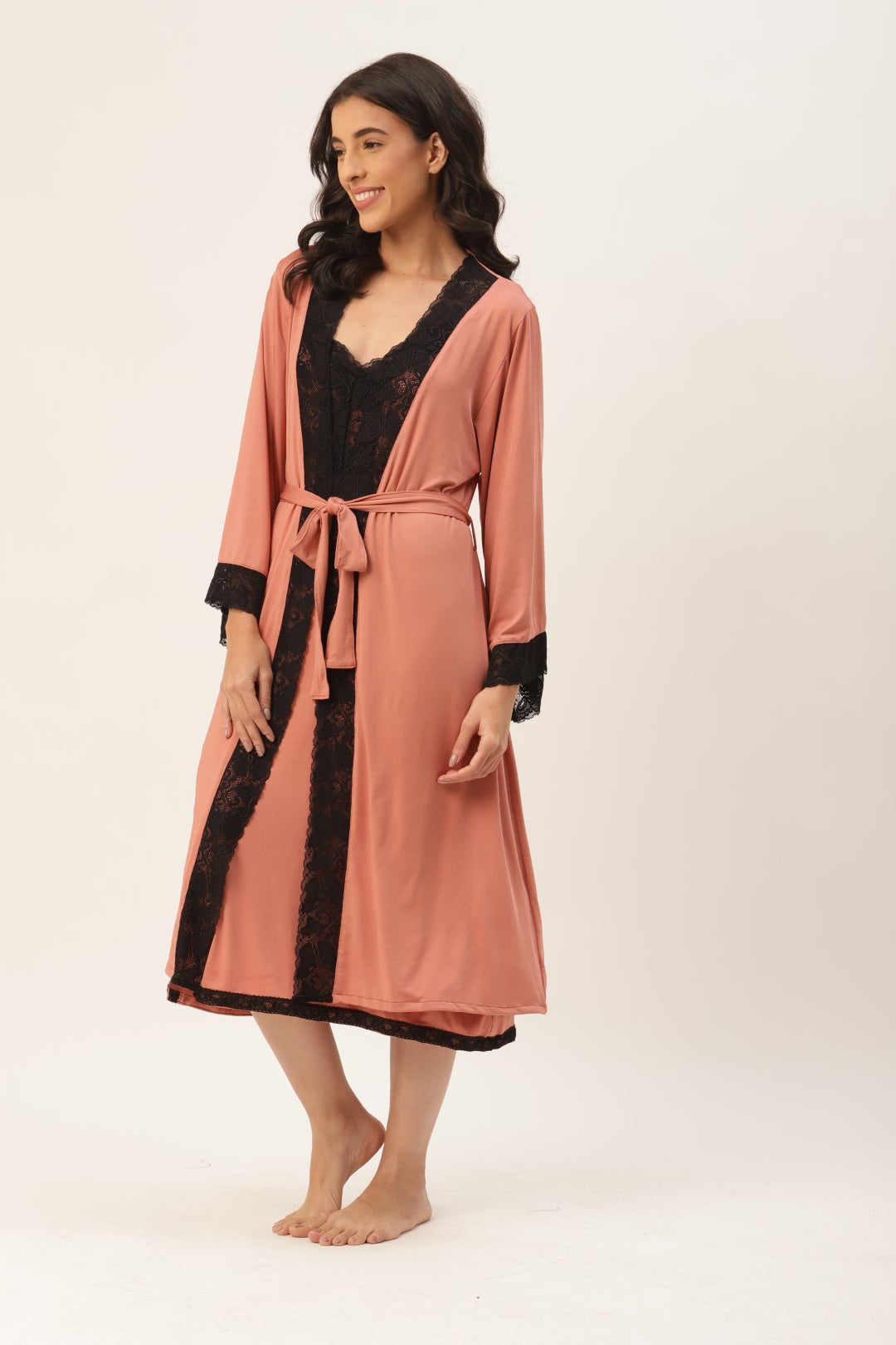 Peach Nightwear/nighty