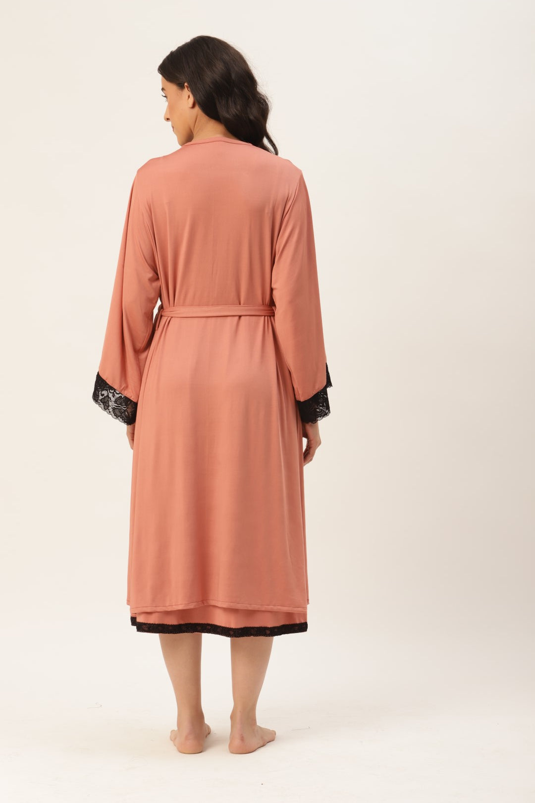 Peach Nightwear/nighty