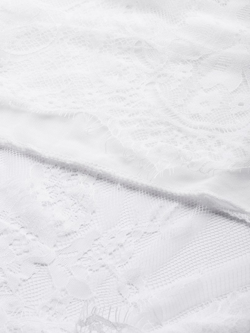 White babydoll with Full Lace