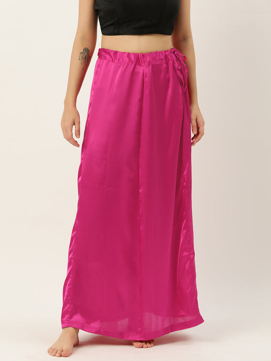 Women Saree Petticoat / Flared Shaper - Magenta