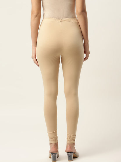 Women Light Skin Churidar-Length Leggings