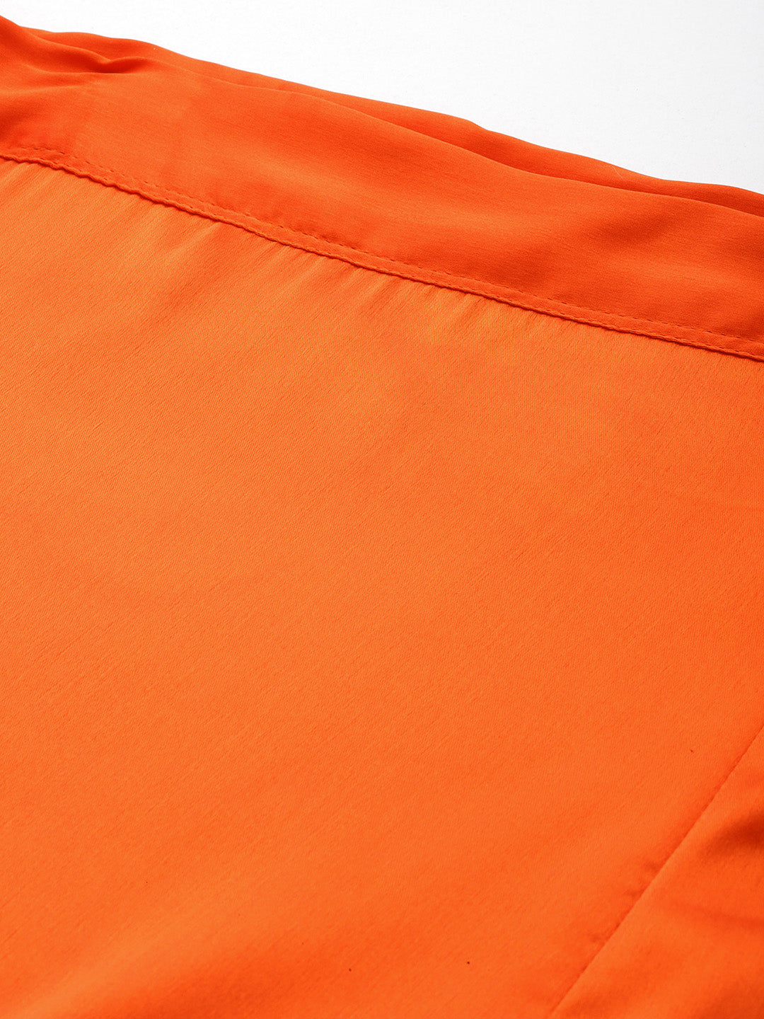 Women Saree Petticoat / Flared Shaper - Orange